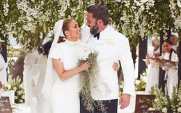 Jennifer Lopez như 'ở trên thiên đường' trong ngày cưới Ben Affleck