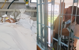 Người mẹ khóc ngất, vái lạy ngoài phòng ICU xin sự sống cho con trai u não