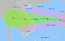 Diễn biến mới nhất về siêu bão Noru: Giật cấp 17 khi áp sát đất liền, miền Trung mưa to từ chiều 27/9
