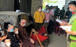 Nhiều người ở Tịnh thất Bồng Lai chống đối khi công an lấy mẫu ADN