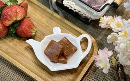 Tự làm kẹo caramel dâu dẻo thơm đãi khách dịp Tết