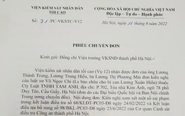Ban Nội chính Trung ương đề nghị VKSND Tối cao xem xét, giải quyết vụ án đúng pháp luật