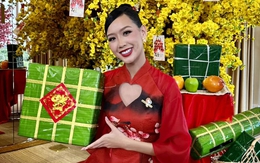 Miss Intercontinental 2022 Bảo Ngọc tiết lộ mâm cơm Tết đậm chất miền Tây