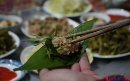 Nem cá, món ăn không thể thiếu trong dịp Tết của người Thái xứ Thanh
