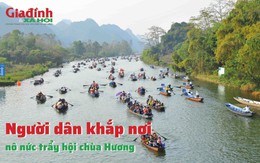 Người dân khắp nơi nô nức trẩy hội chùa Hương