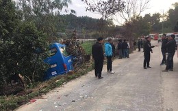 Xe chở khách đi chùa Ba Vàng mất lái khi xuống dốc khiến cụ ông 87 tuổi tử vong