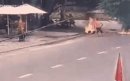 Đã xác minh các đối tượng liên quan vụ tưới xăng đốt người giữa đường vì ghen tuông ở Quảng Nam