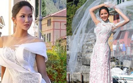 Lộ ảnh H'Hen Niê diện váy cưới hậu bị soi đi du lịch Châu Âu cùng bạn trai?