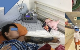 Bé trai bị dập nát tay vì kẹt vào máy trộn bê tông