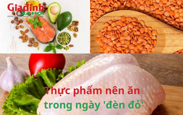 Thực phẩm nên ăn trong ngày 'đèn đỏ'