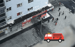 Cháy cửa hàng điện thoại ngay sáng mùng 1