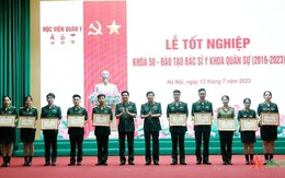 Bảng thành tích đáng nể của chàng thủ khoa tốt nghiệp Học viện Quân y