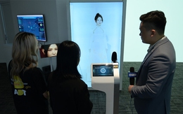 Người ảo AI mang tên Hạ Vy lần đầu xuất hiện và trò chuyện tại triển lãm VIIE 2023
