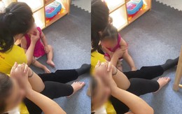 Hà Nội: Bé gái 15 tháng tuổi bị cô giáo bóp miệng gây phẫn nộ