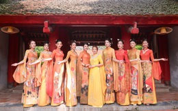 CLB Văn hóa Áo dài Việt Nam gìn giữ và lan tỏa tình yêu áo dài tại phố đi bộ Hồ Gươm