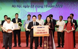 T&T Group ủng hộ 1 tỷ đồng cho Quỹ "Vì người nghèo" thành phố Hà Nội