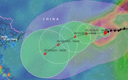 Bão số 4 bất ngờ mạnh thêm trên Biển Đông