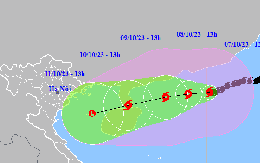 Tin bão mới nhất: Bão số 4 giật cấp 16 trên Biển Đông, diễn biến lạ thường