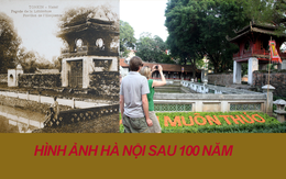 Những hình ảnh thú vị về sự đổi thay của Hà Nội sau 100 năm