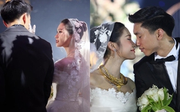 Đám cưới Đoàn Văn Hậu ở Thái Bình: Chú rể, cô dâu mướt mải mồ hồ giữa trời tháng 11