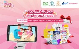 Hàng ngàn phần quà giá trị hấp dẫn được tặng miễn phí tại hội chợ Beberia "Hạnh phúc khi làm mẹ"