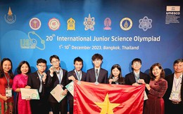 6/6 học sinh Hà Nội giành Huy chương Olympic khoa học trẻ quốc tế