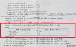 Xôn xao đề thi học sinh giỏi sai sót vẫn có thí sinh đạt điểm tối đa