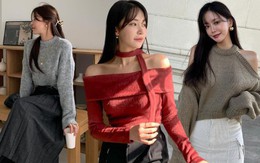 5 mẫu áo len sành điệu nên sắm để thăng hạng phong cách Tết sắp tới