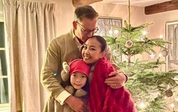 Đoan Trang hé lộ góc nhà gia đình chồng ở Thụy Điển qua ảnh đón Giáng sinh