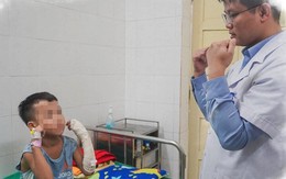 Bị rắn cắn, bé trai 8 tuổi ở Nghệ An hoại tử bàn tay