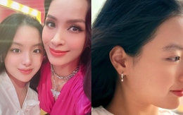 Con gái của nữ siêu mẫu Việt sở hữu nhan sắc trong veo