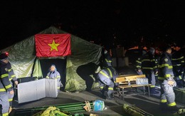Những hình ảnh đầu tiên của đoàn công tác cứu hộ cứu nạn Việt Nam tại Thổ Nhĩ Kỳ
