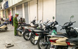 Hàng loạt bãi trông giữ xe ở Hà Nội bị xử phạt
