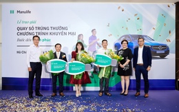 Manulife Việt Nam tiếp tục tri ân khách hàng, công bố 3 chủ nhân trúng thưởng xe Mercedes