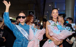 R'Bonney Gabriel - Đương kim Miss Universe đến Việt Nam, Lan Khuê ra sân bay đón tiếp