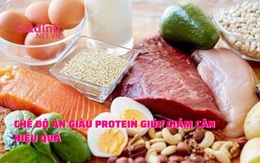 Chế độ ăn giàu protein giúp giảm cân hiệu quả