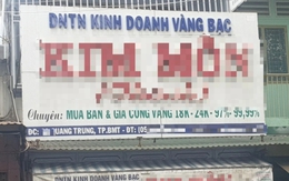 Ba cơ sở bán 600 miếng vàng chưa có giấy phép trong ngày vía Thần tài