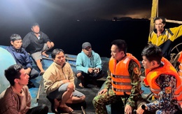 Đà Nẵng: Tàu cá va chạm tàu hàng, một ngư dân đang mất tích