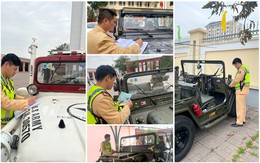Xử lí nghiêm đoàn xe jeep vi phạm an toàn giao thông tại Lễ hội Áo dài Hoa cúc biển ở Nghệ An

