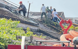 Cháy trong khu phố cổ Hội An