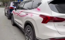 Công an điều tra vụ xịt sơn lên nhiều ô tô đỗ sát vỉa hè ở Hà Nội