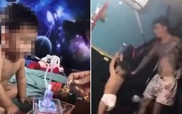 Xác minh clip bé 3 tuổi được cho là bị ép hút ma túy đá gây xôn xao mạng xã hội