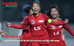 Huỳnh Như ngôi sao sáng nhờ sự bền bỉ của đội tuyển bóng đá Việt Nam
