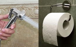 Đi vệ sinh nên dùng vòi xịt hay giấy sẽ tốt hơn? 90 % trả lời sai