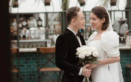 Loạt ảnh cưới lãng mạn, ngọt ngào của Tùng Dương và người vợ thứ 4