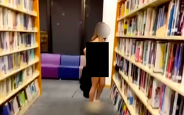 Sốc trước hình ảnh người phụ nữ khỏa thân trong thư viện, cảnh sát phải mở cuộc truy tìm điều tra
