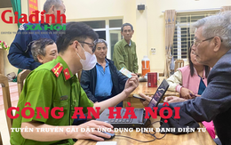 Công an Hà Nội tăng cường tuyên truyền đăng ký, cài đặt ứng dụng định danh điện tử