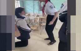 Quảng Bình: Xôn xao clip nữ sinh bắt bạn quỳ, tát vào mặt để ‘trả đũa’