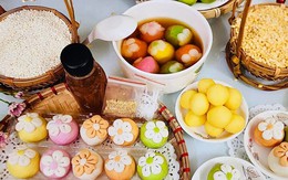 Bánh trôi hoa 'phủ sóng' Tết Hàn thực, bếp bánh đồng loạt từ chối khách