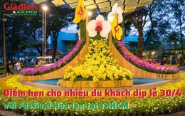 Điểm hẹn cho nhiều du khách dịp lễ 30/4 với Festival Hoa lan tại TPHCM